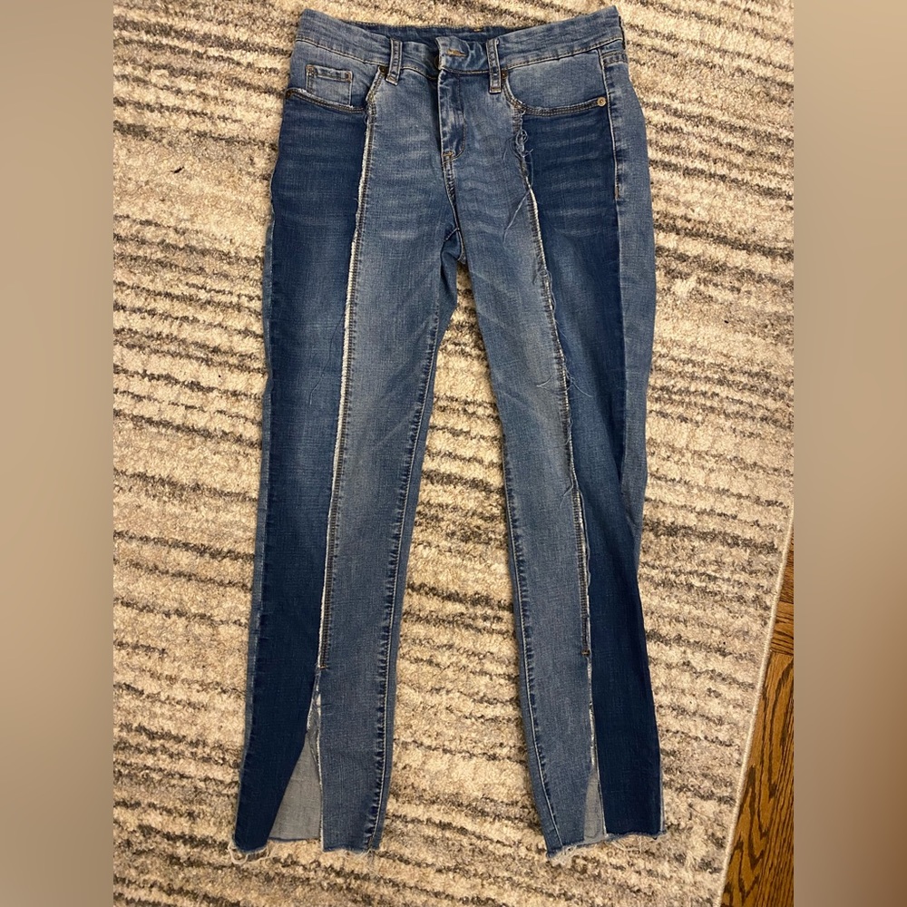 Blank NYC multi tone color jeans